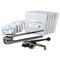 Idl Packaging Plastic Strapping Kit, 5/8 in W, 0.035 in Thick, 1,000 ft L, 1,400 lb Break PM.PSK.58.1000 - alternate 1
